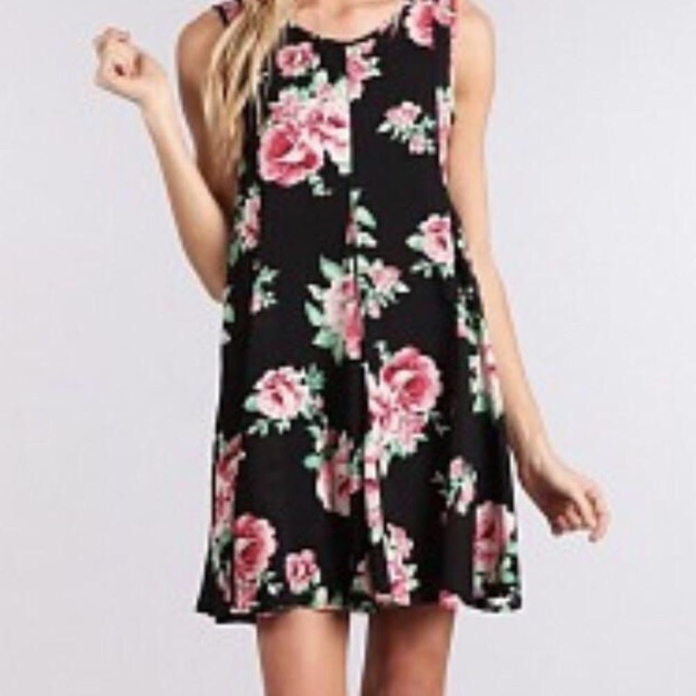 Blu Pepper Floral Dress